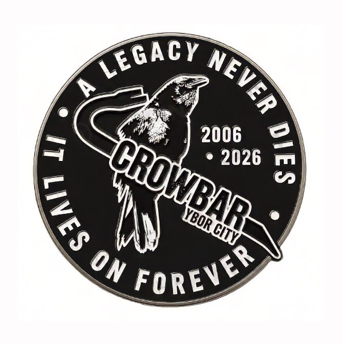 Crowbar Legacy Lapel Pin