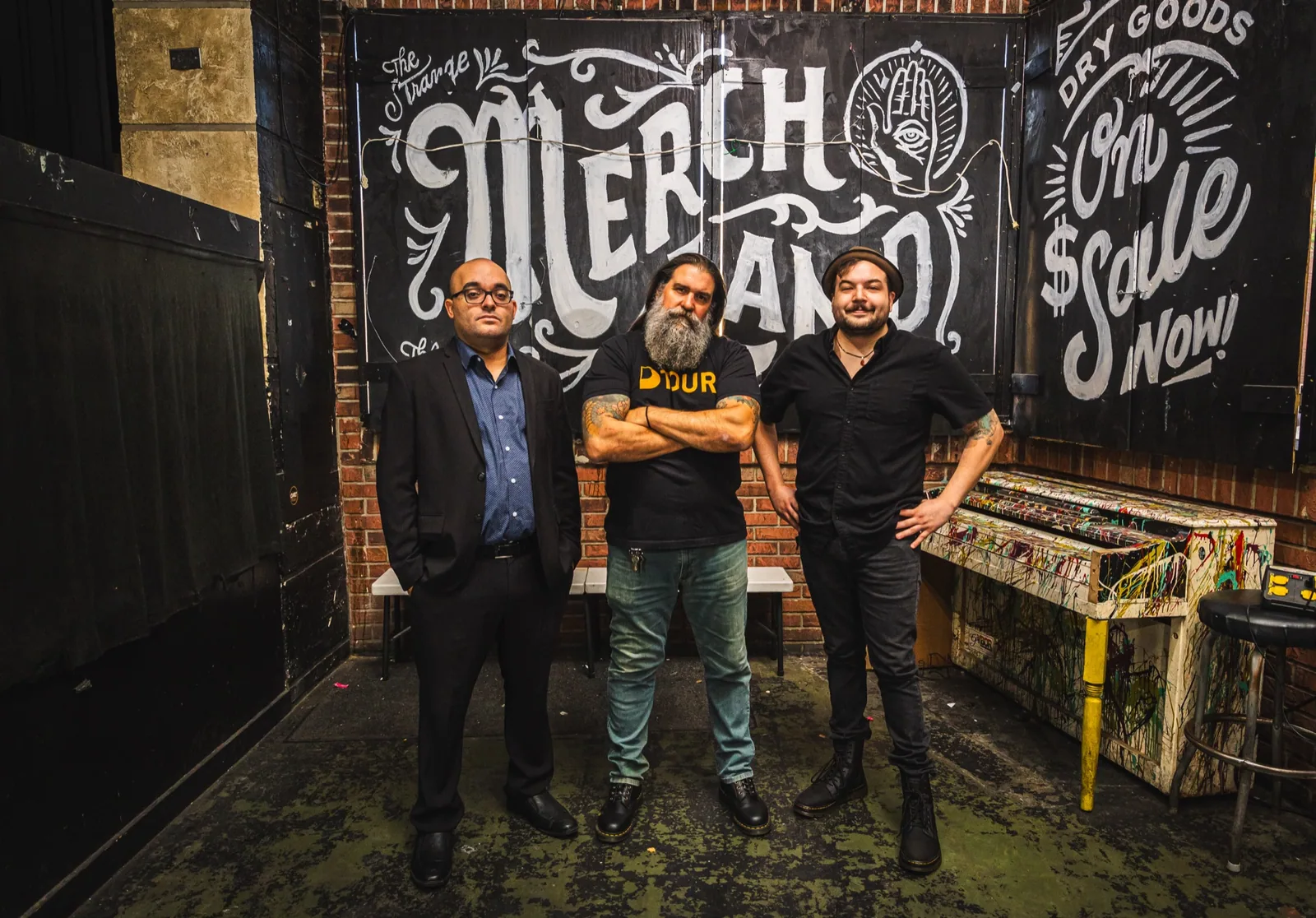 The FMAM founders — Randy Ojeda, Tom DeGeorge, and Luis Giler